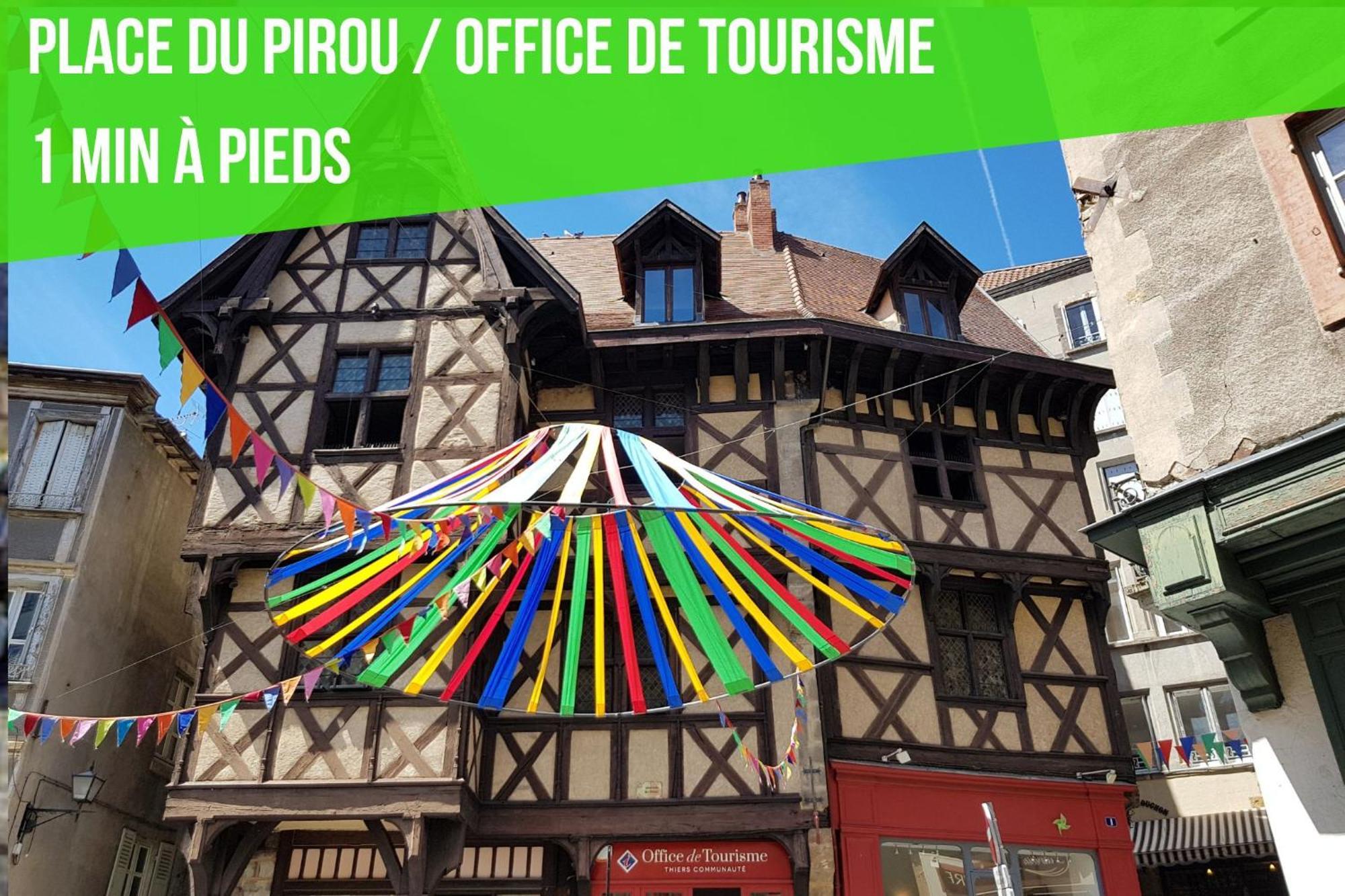 Le Petit Pirou # Cosy # Halte Auvergne Тьер Экстерьер фото